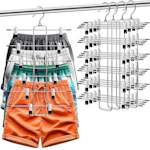 6-Tier Pants Hangers 4-Pack