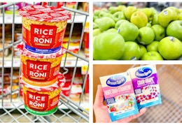 25+ Grocery Freebies and Moneymakers: Apples, Rice, Drink Mix, and More card image