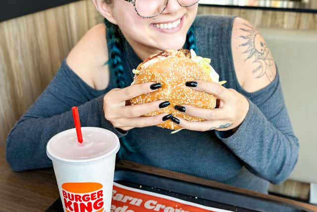 Wednesday Food Deal: $3 Whopper or Impossible Whopper at Burger King card image