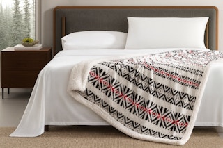 The Home Depot Eddie Bauer reverse throw blanket