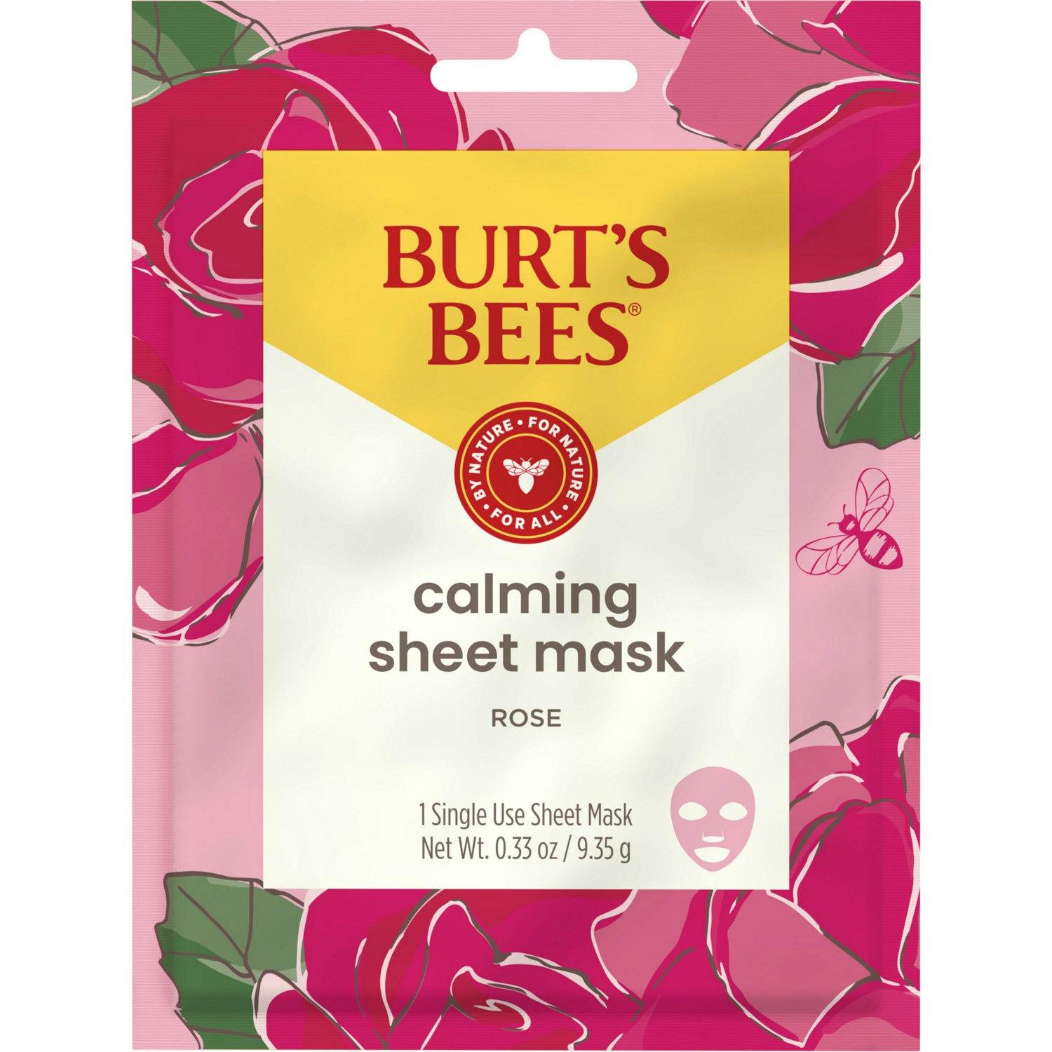 2 Burt's Bees Calming Sheet Masks