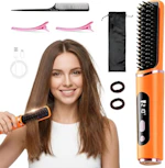 Cordless Hair Straightener Brush