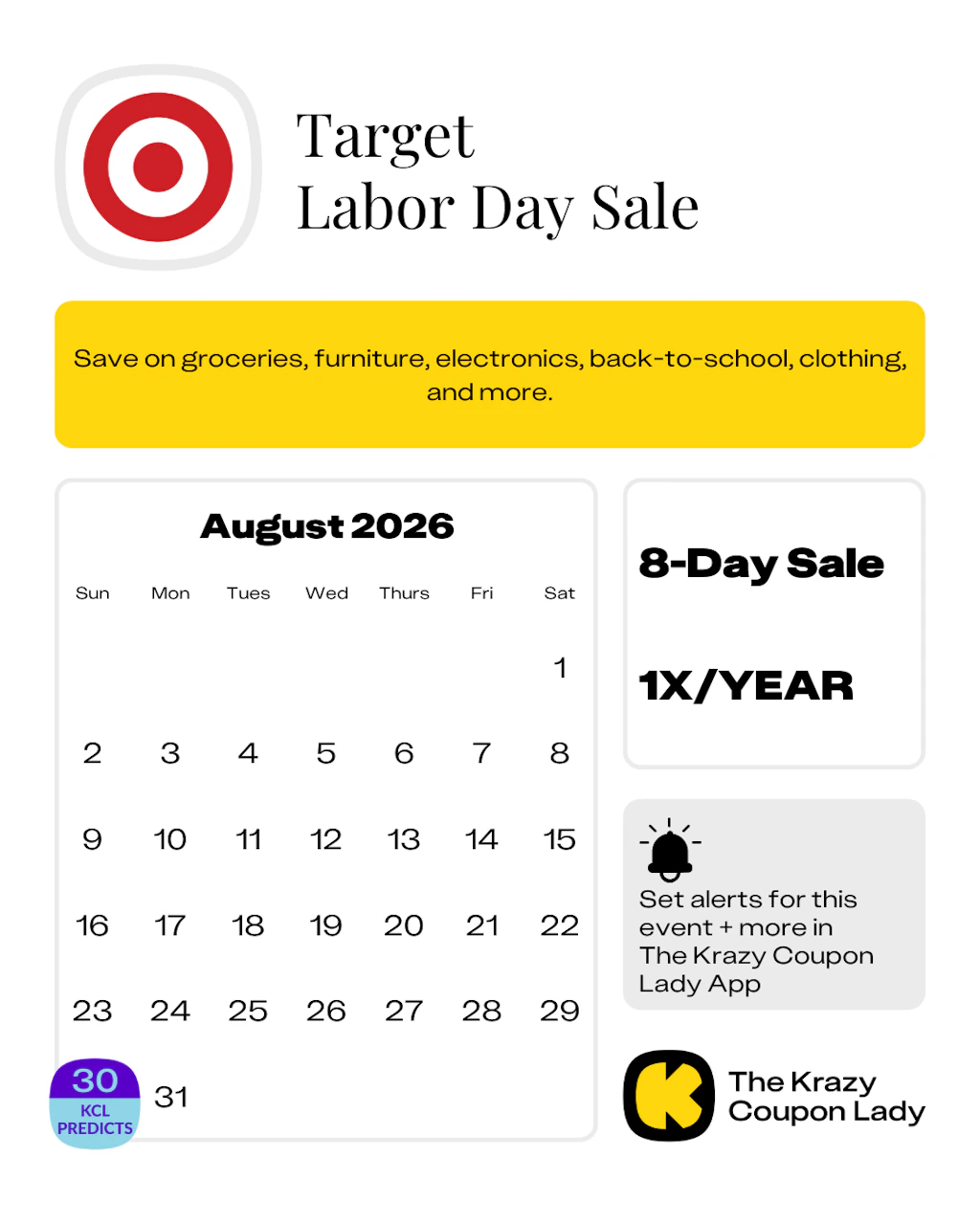 Day Target The Best Target Labor Day Sale Deals: What to Shop For - The Krazy ...