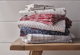 Get a Flannel Sheet Set for as Low as $14 at JCPenney (Reg. $70+) card image