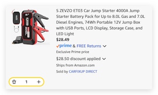 Car Jump Starter