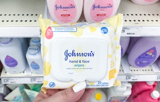johnson's baby wipes and lotion at target