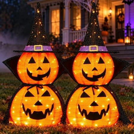 Halloween Lighted Pumpkins