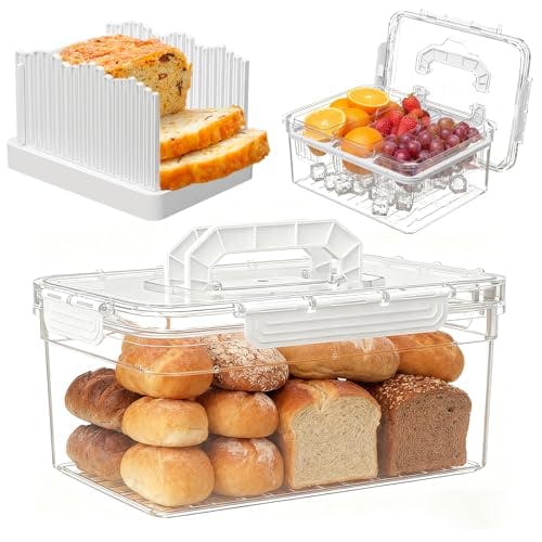 Adjustable Bread Slicer & Caddy