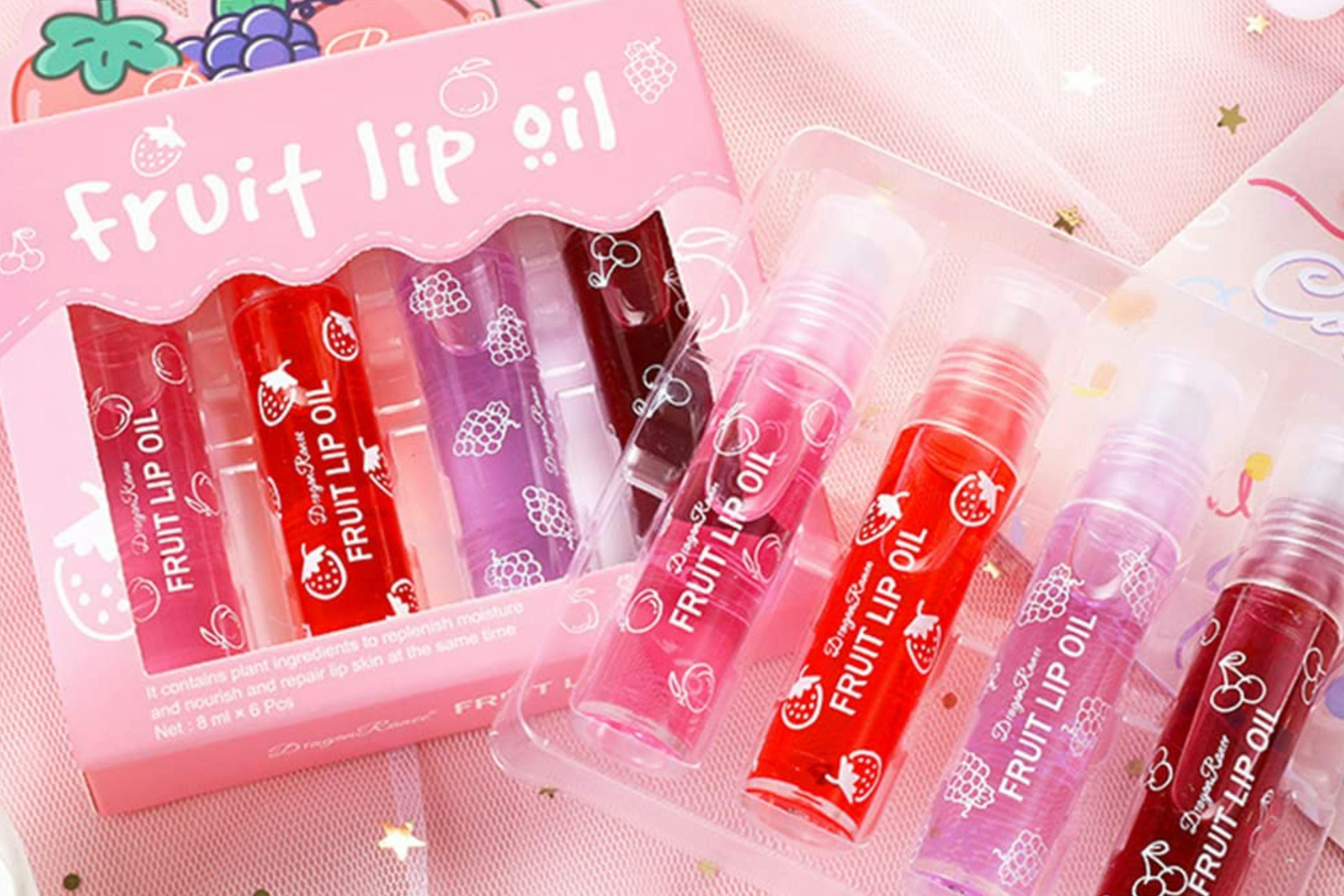 Fruit-Flavored Lip Oil