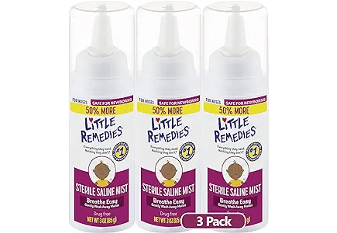 Little Remedies Nasal Mist 3-Pack