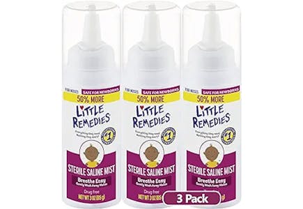 Little Remedies Nasal Mist 3-Pack