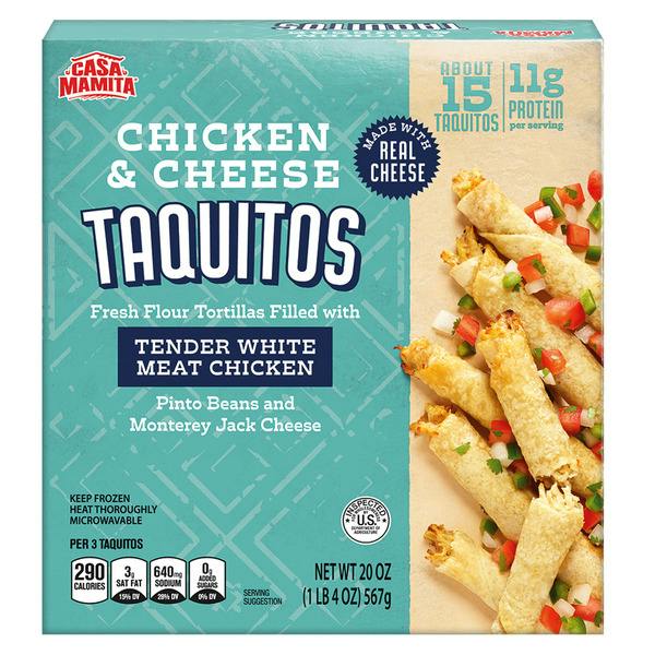 Chicken & Cheddar Cheese Taquitos