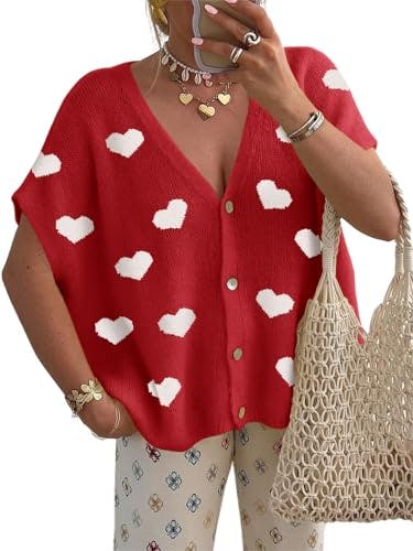 Women's Heart Cardigan