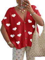 Women's Heart Cardigan