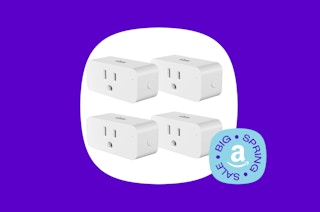 four small smart plugs