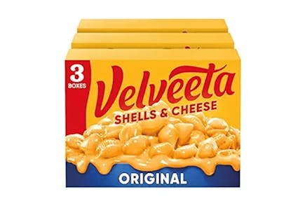 Velveeta Shells &Cheese 3-Pack