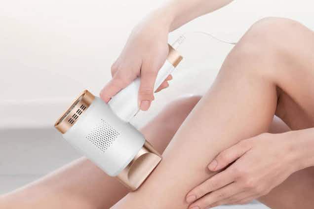 IPL Laser Hair Removal Device Drops to $33 on Amazon card image