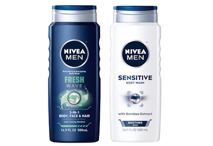 2 Nivea Men Body Washes
