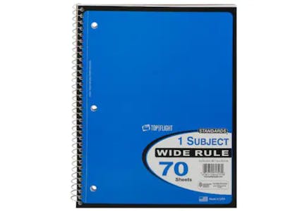 2 Top Flight Notebooks