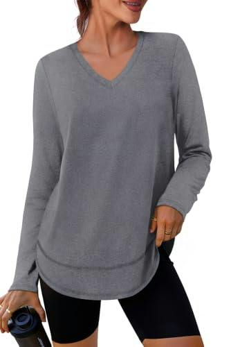 Long Sleeve Workout Tops