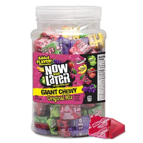 Now and Later Giant Chewy Candy
