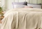 Bedsure Bamboo Waffle Blanket