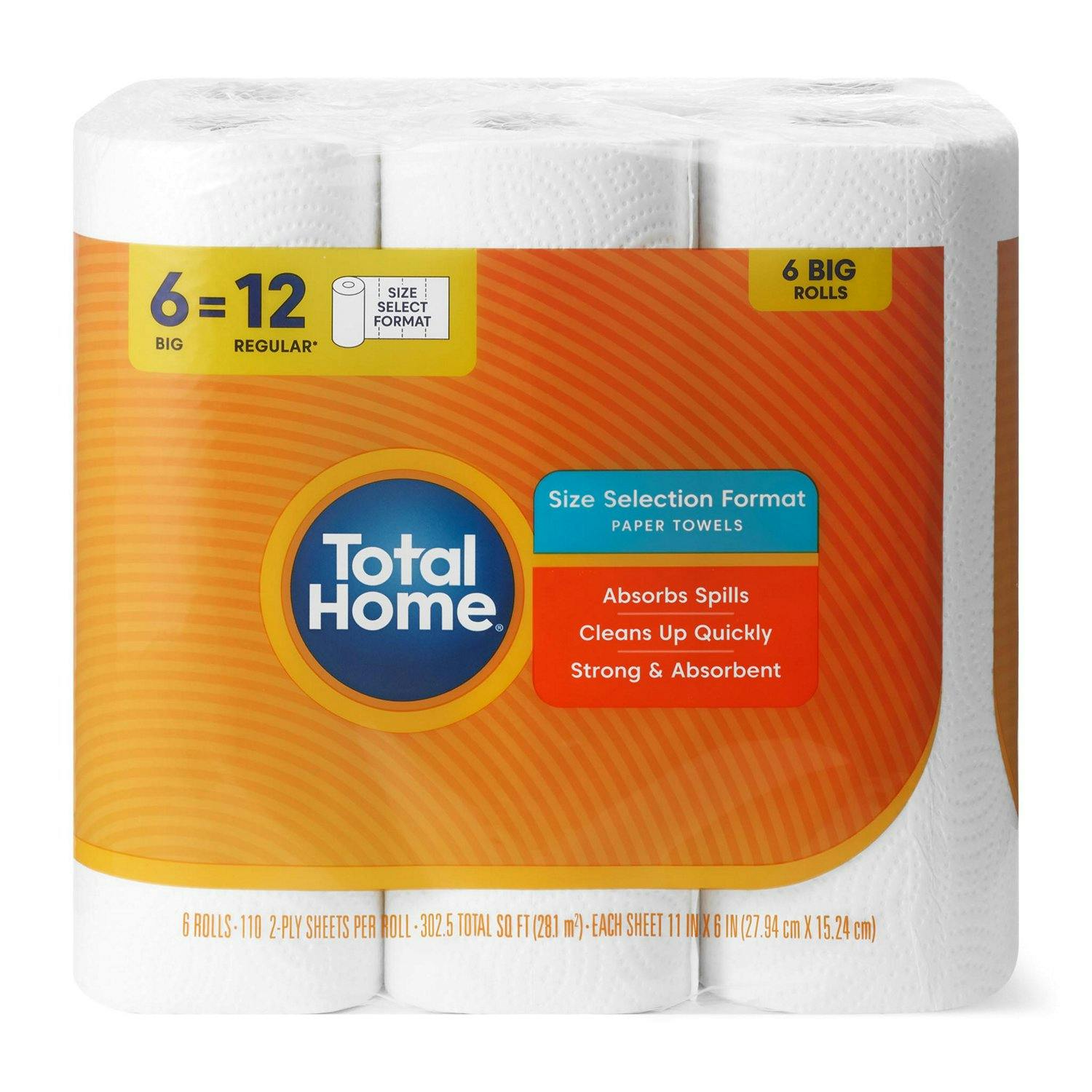 Total Home Size Select Paper Towels