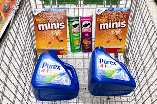 publix shopping haul purex cheerios minis pringles