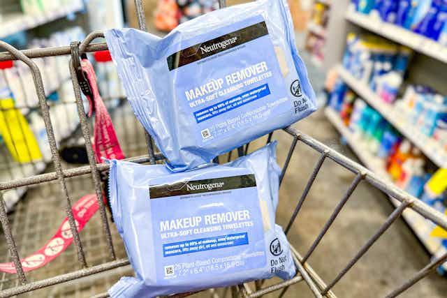 Neutrogena Makeup Remover Wipes, Only $3.49 per Pack at CVS card image