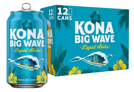 Kona Big Wave Beer 12-Pack