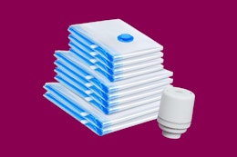 a vacuum storage bag set