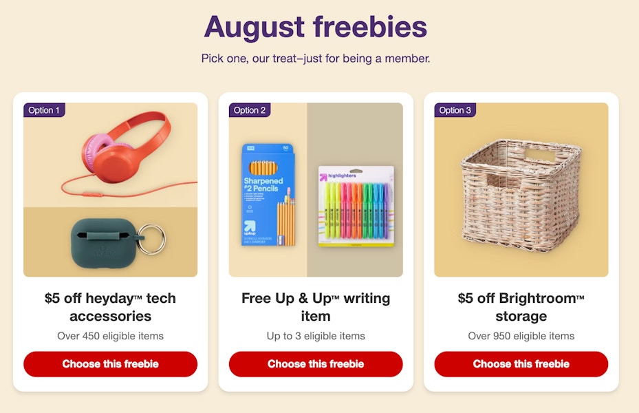 target-circle-360-members-august-freebies