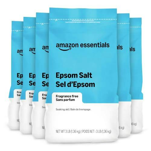 Amazon Essentials Epsom Salt 6-Pack