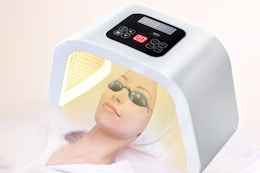 Red Light Therapy Mask, Only $59.99 on Amazon (Reg. $129.99) card image
