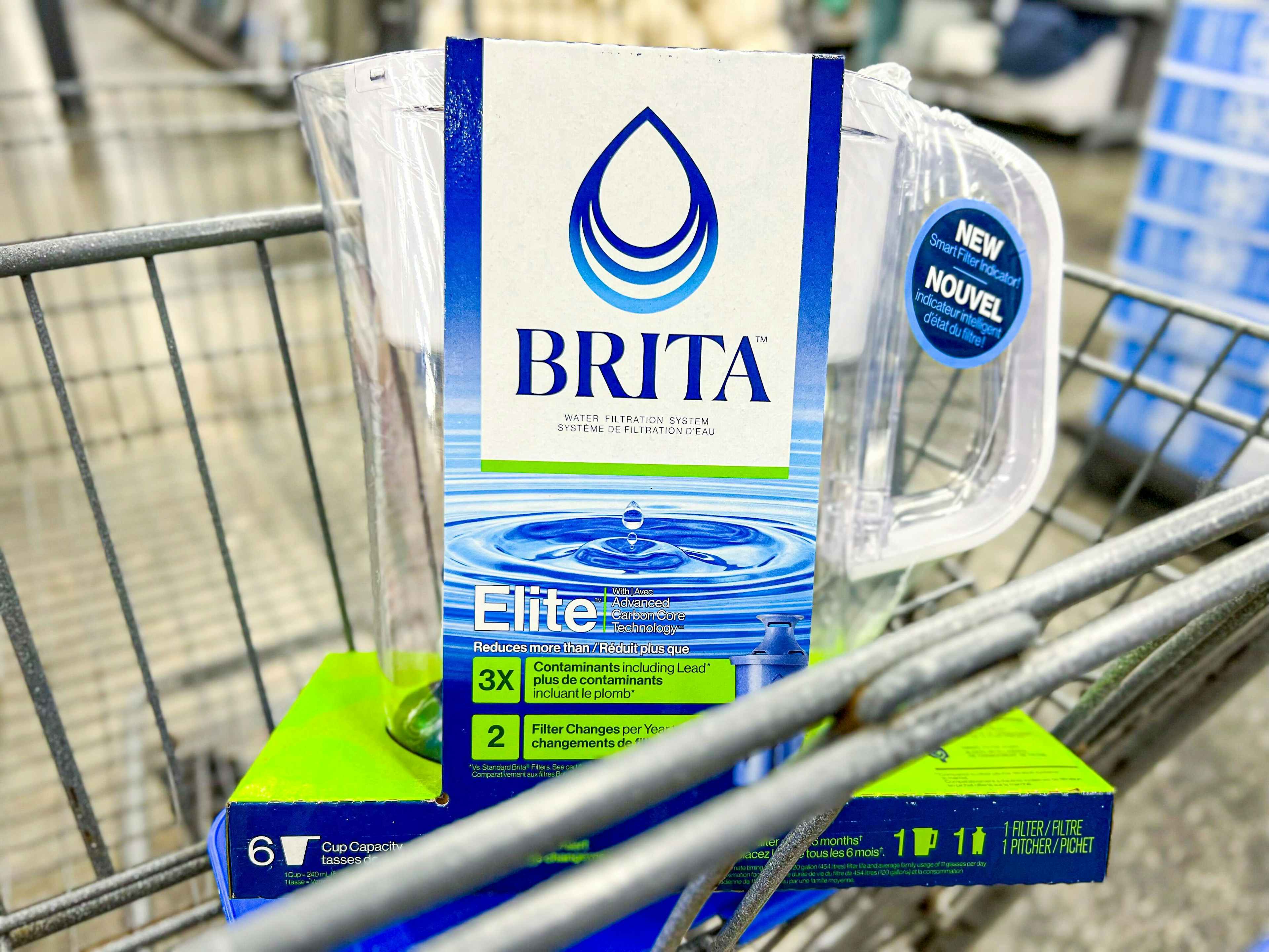 Brita 6-Cup Pitcher With Elite Filter, Only $16.57 at Walmart — Save 44 ...