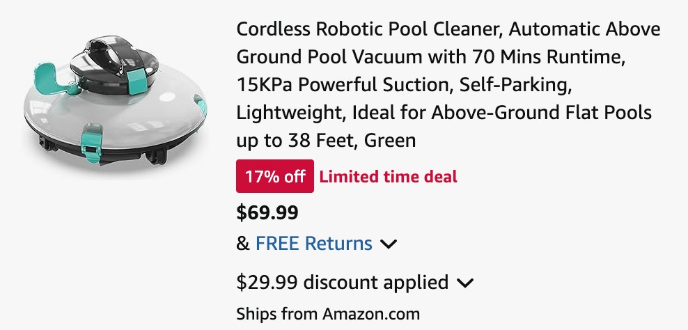 Pool vac