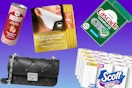 amazon items on a gradient