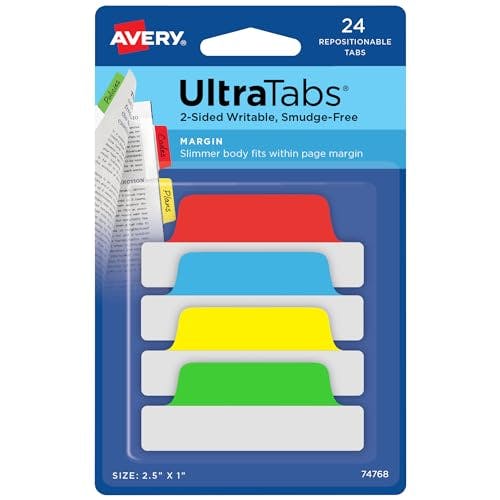 Avery Margin Ultra Tabs