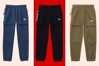 3 colors of Russell Athletic Boys Tech Fleece Joggers