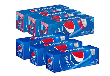 6 Pepsi 12-Packs
