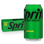 4 Sprite Zero Sugar Soda 12-Packs