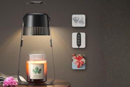 amazon candle lamp