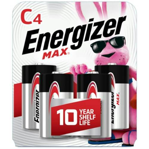 Energizer MAX C Batteries 4-Pack