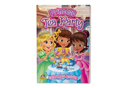 Princess Tea Party Coloring Book