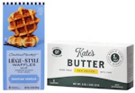 1 Waffles + 1 Butter