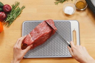 stainless steel cutting board