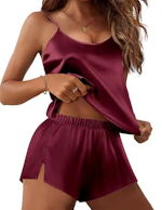 Women's Silk Pajamas Set
