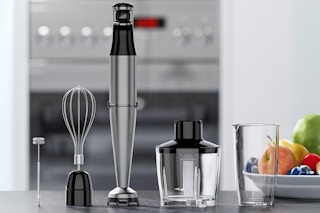Immersion Blender on a kitchen counter