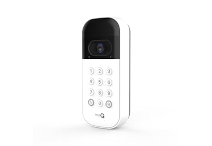 MyQ Smart Garage Door Video Keypad