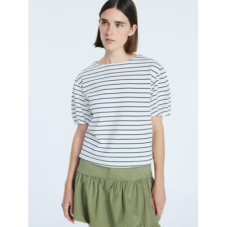 Free Assembly Women's Puff-Sleeve Tee